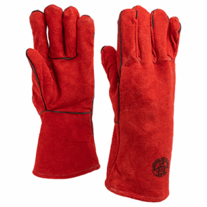 GUANTE DESCARNE SOLDADOR ROJO