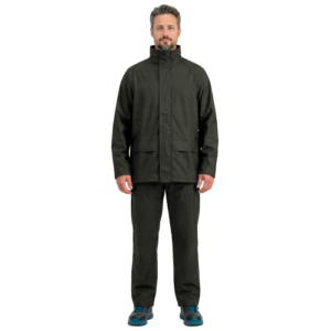 Traje Pu/Pvc Petroleo Verde