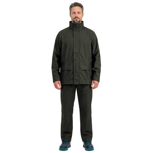 Traje Pu/Pvc Petroleo Verde