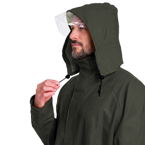 Traje Pu/Pvc Petroleo Verde - Imagen 4