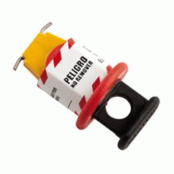 Bloqueo de Breaker Eléctrico de 13 mm Amarillo
