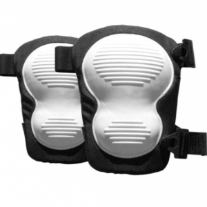 Steelpro Rodillera Profesional Poliester Plus Black