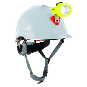 Casco de Seguridad Steelpro Abs MTA Con Portalampara Full Blanco