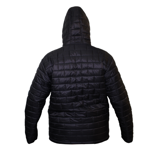 Parka Hw Cochamo Polaris Reversible Negra/ C/Cinta Naranjo - Imagen 2