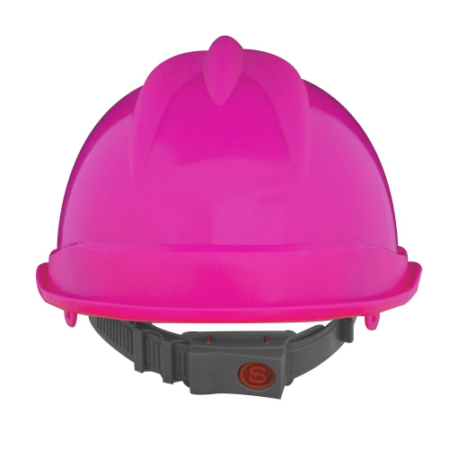 Casco de Seguridad Steelpro Evo Top 33 High Vision Fucsia - Imagen 4