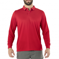 Polera Cooldry Manga Larga Roja
