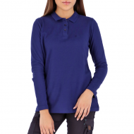 Polera Pique Mujer Manga Larga
