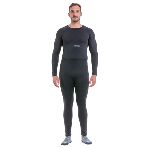 Conjunto Interior Hw Patagonia Spandex Negro