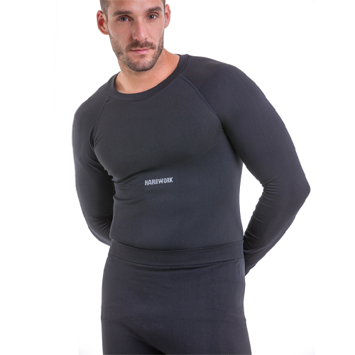 Conjunto Interior Hw Patagonia Spandex Negro - Imagen 4