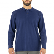 Polera Pique Manga Larga Hombre