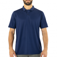 Polera Cooldry Manga Corta Hombre Azul