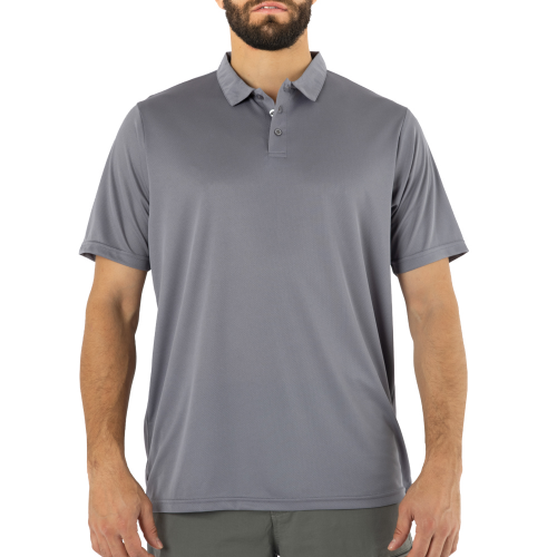 Polera Cooldry Manga Corta Hombre Gris