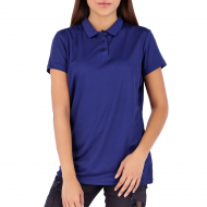 Polera Cooldry Manga Corta Mujer Azul