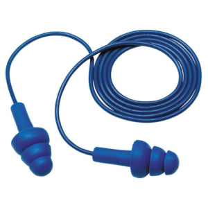 Tapon Siliconado C/ Metal Detectable Reutilizable (100 Pares) Azul
