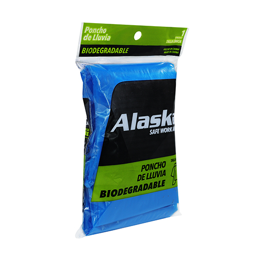 Poncho De Emergencia Biodegradable - Imagen 4