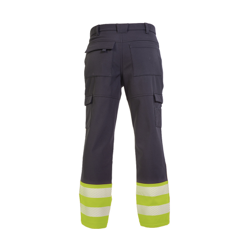 Pantalon Softshell Hw Oklan Amarillo Flúor - Imagen 2