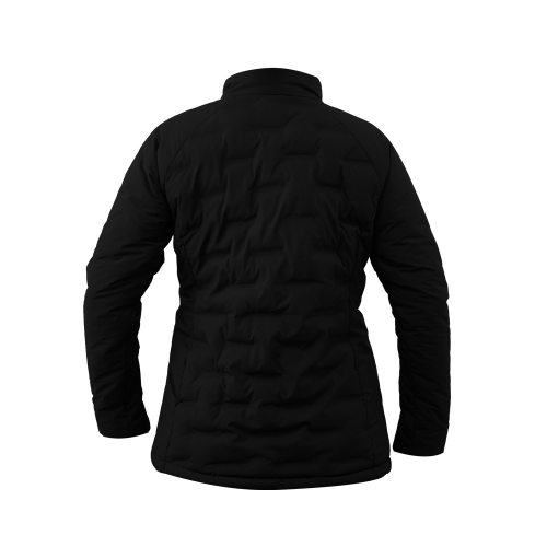 Parka Insulada Hw Explorer S/ Gorro Mujer Negra - Imagen 2