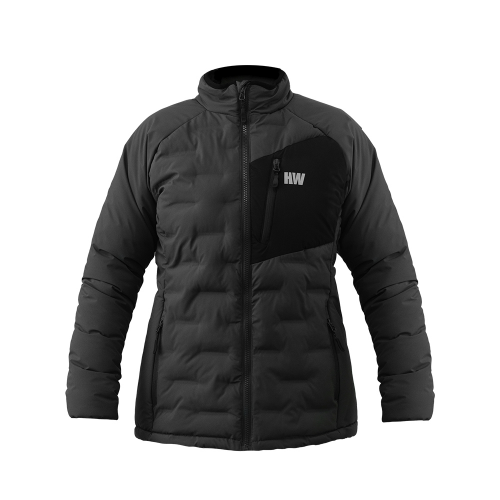 Parka Insulada Hw Explorer S/ Gorro Mujer Carbon Grey