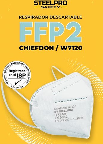Respirador Ffp2 50 Unid Isp W7120 B/ - Imagen 2