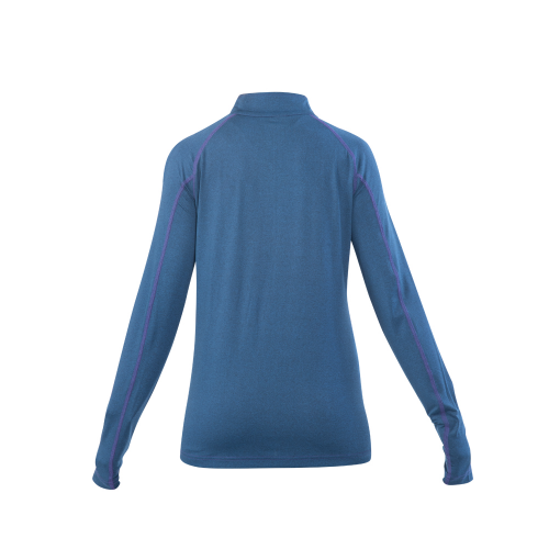 Polera Dry Fit Hw Spx Manga Larga Mujer Deep Blue - Imagen 2