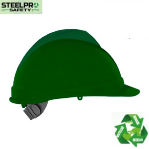 Casco de Seguridad Steelpro Evo Eco Green 50%