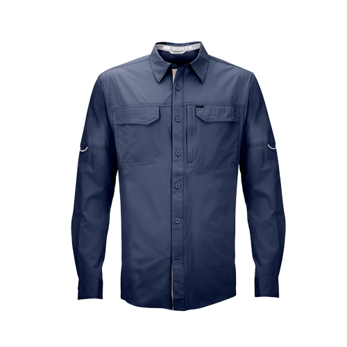 Camisa Hw Antakari Spandex Azul - Imagen 4