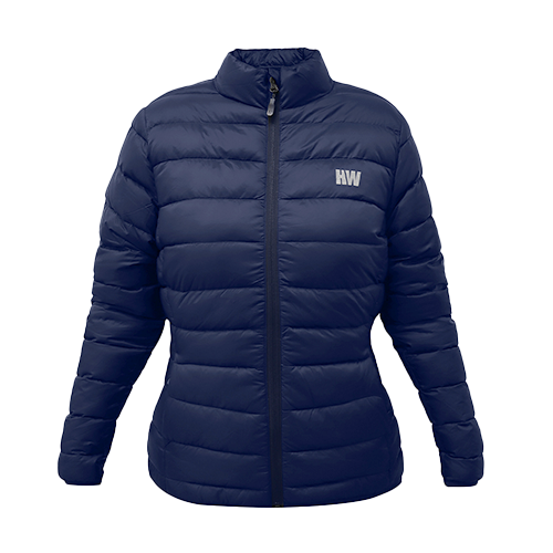 Parka Pluma Pullay Pro Mujer Azul - Imagen 3