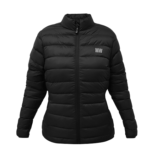 Parka Pluma Pullay Pro Mujer Negra - Imagen 3