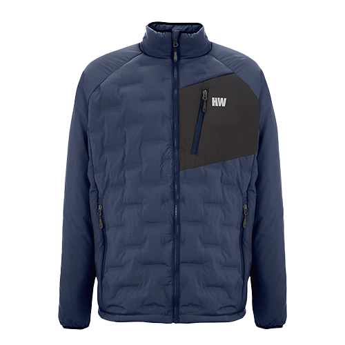 Parka Insulada Hw Explorer S/Gorro Deep Blue