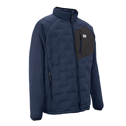 Parka Insulada Hw Explorer S/Gorro Deep Blue - Imagen 2