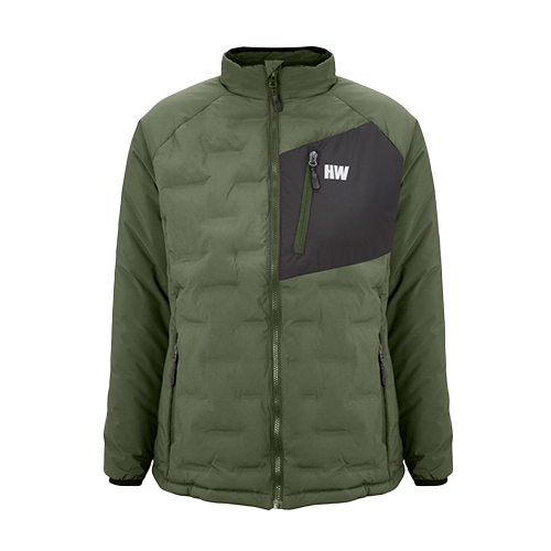 Parka Insulada Hw Explorer S/Gorro Mujer Oliva Verde