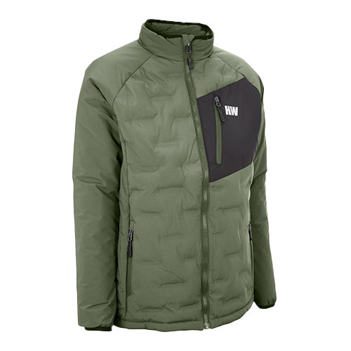 Parka Insulada Hw Explorer S/Gorro Mujer Oliva Verde - Imagen 2