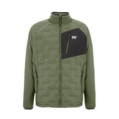 Parka Insulada Hw Explorer S/Gorro Oliva Verde