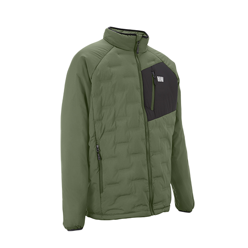 Parka Insulada Hw Explorer S/Gorro Oliva Verde - Imagen 2