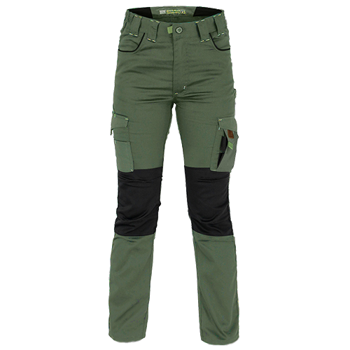 Pantalon Hw Dakota Spandex Mujer Oliva Verde