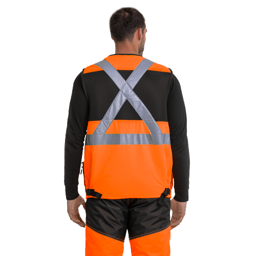 Chaleco Geólogo Xpert Hombre Naranjo - Imagen 4