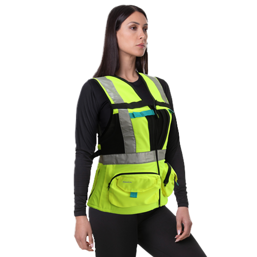 Chaleco Geólogo Xpert Mujer Amarillo - Imagen 2