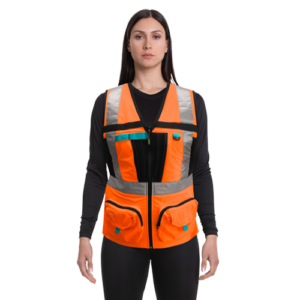 Chaleco Geólogo Xpert Mujer Naranjo