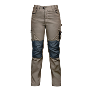 Pantalón Cargo Hw Dakota Spandex Mujer Cafe