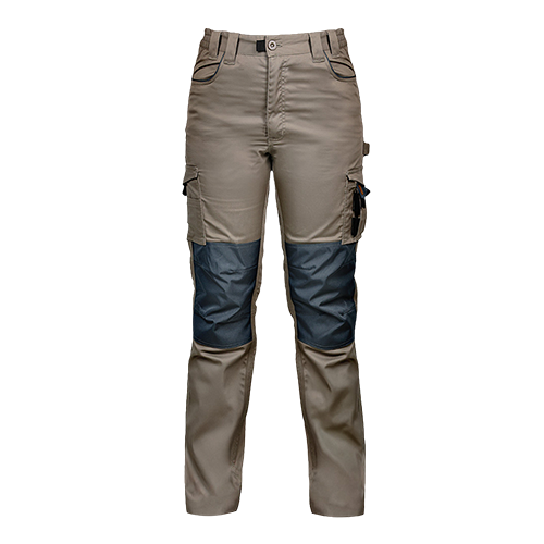 Pantalón Cargo Hw Dakota Spandex Mujer Cafe