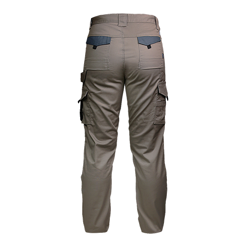 Pantalón Cargo Hw Dakota Spandex Mujer Cafe - Imagen 2