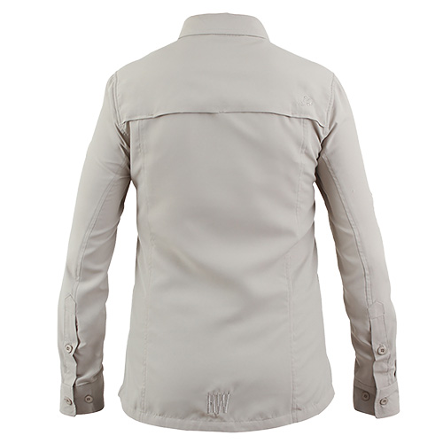 Camisa Hw Arizona Regular Mujer Beige - Imagen 2