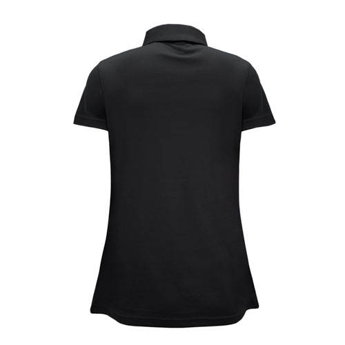Polera Cooldry Manga Corta Mujer Negro - Imagen 2