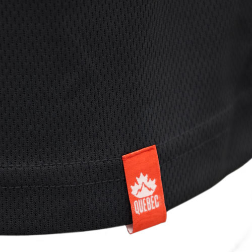 Polera Cooldry Manga Corta Mujer Negro - Imagen 4
