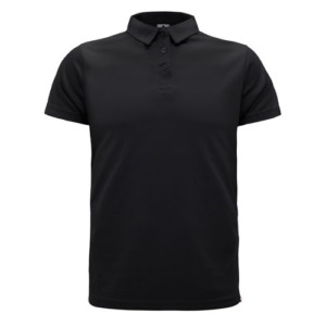 Polera Cooldry Manga Corta Negro