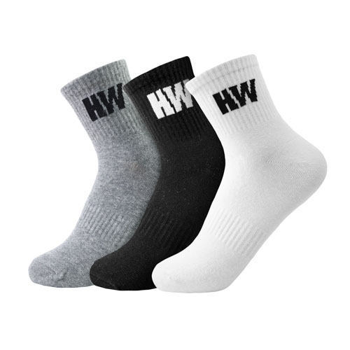 Tripack Calcetines Hw Algodon Tobillero Hombre