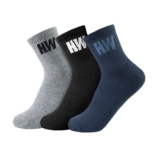 Tripack Calcetines Hw Algodon Tobillero Mujer