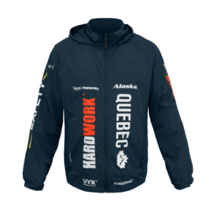 Cortaviento Hw Vent Hombre Oscuro Print Azul