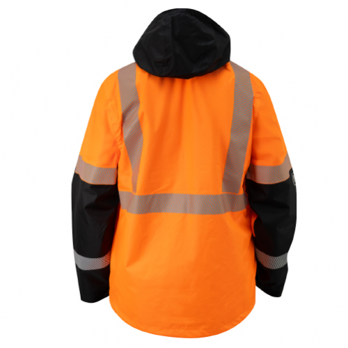 Parka Reflectiva Hw Skorpio 3 En 1 Naranjo Flúor - Imagen 3