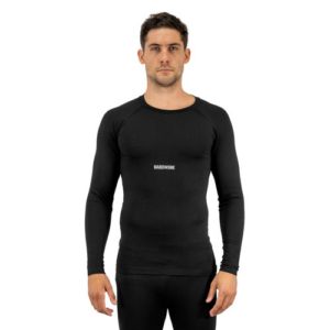 Primera Capa Hw Patagonia Spandex Camiseta Negro